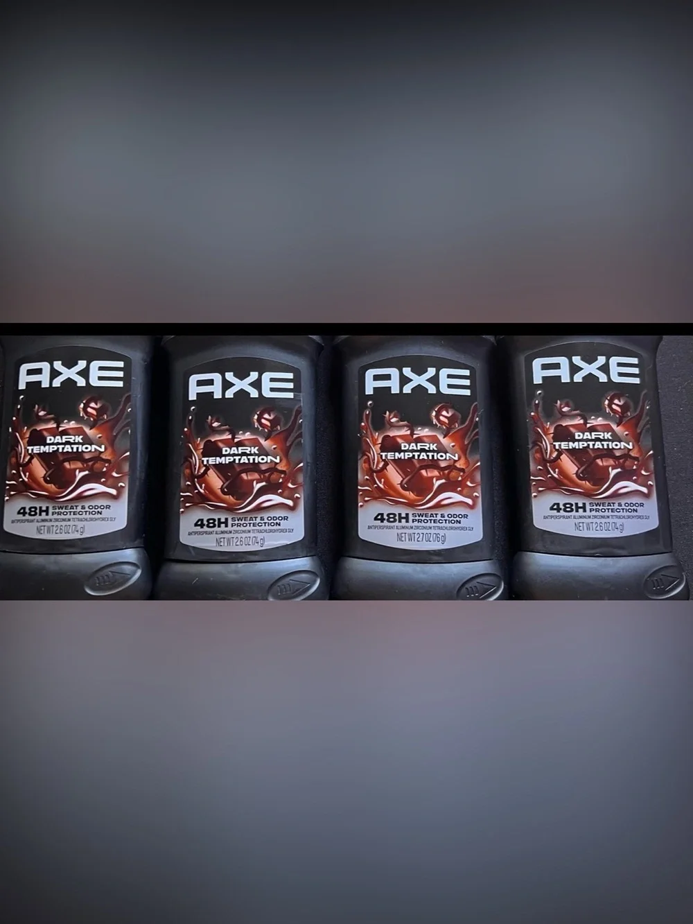Axe Mens Antiperspirant X’s 4 + Dove Antiperspirant & Deodorant X’s 3 Total 7